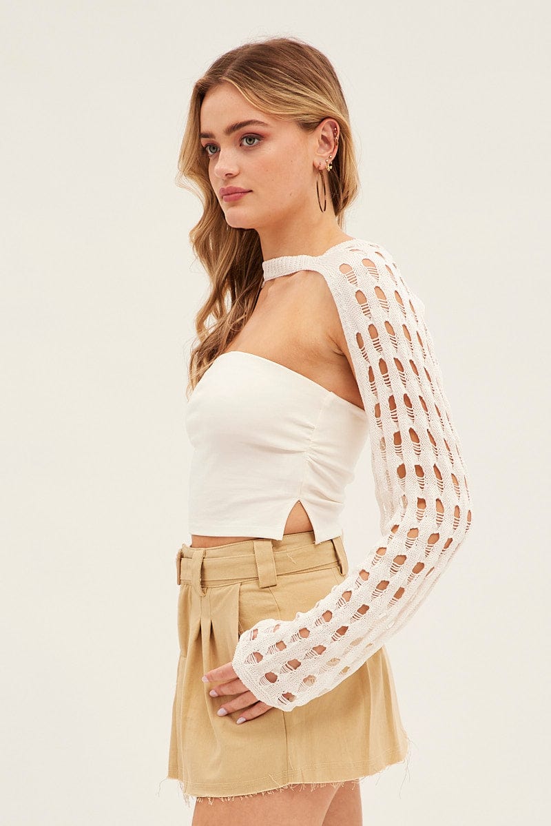 Beige Cargo Skirt Mini Low Rise - Image 4