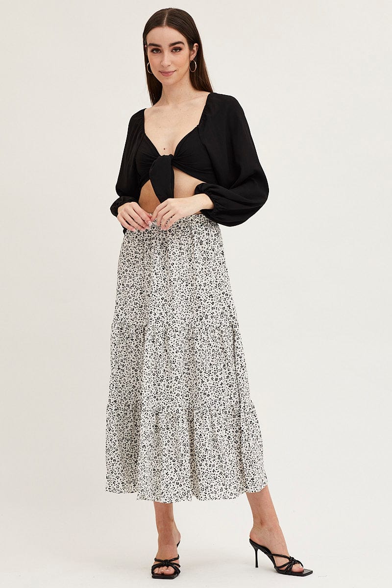Black Crop Bolero Long Sleeve - Image 2