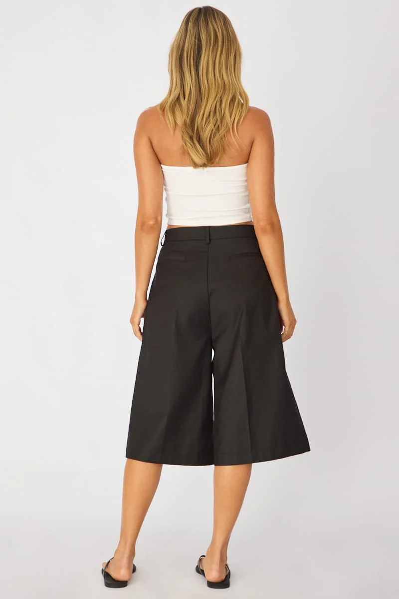 Black Longline Shorts - Image 7