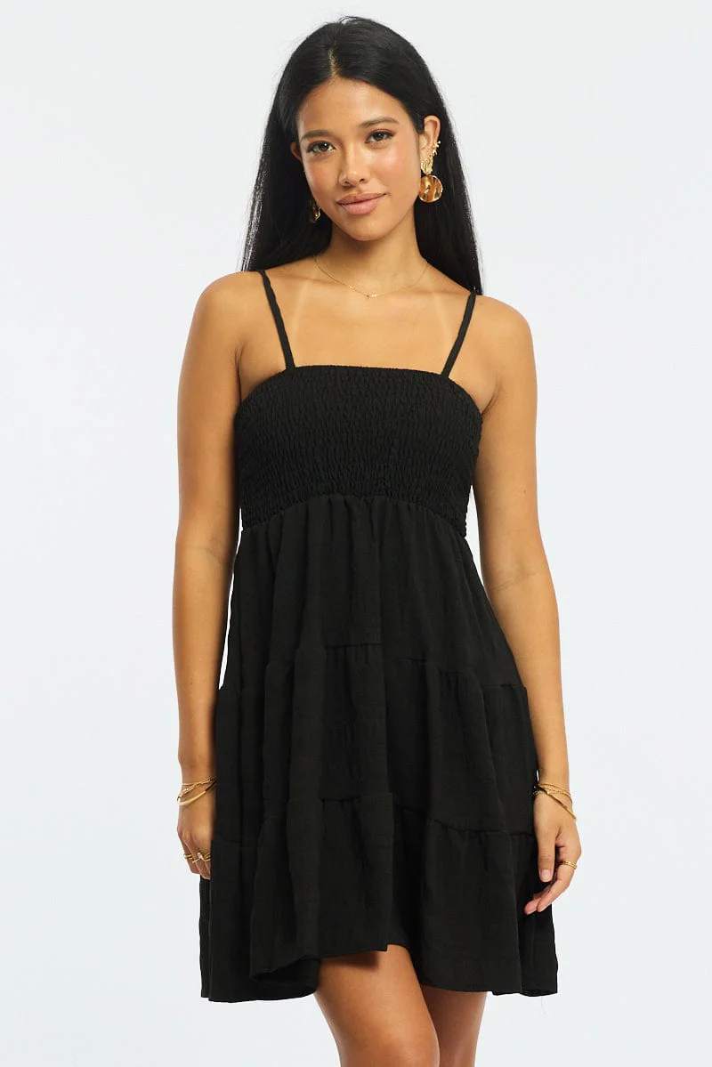 Black Skater Dress