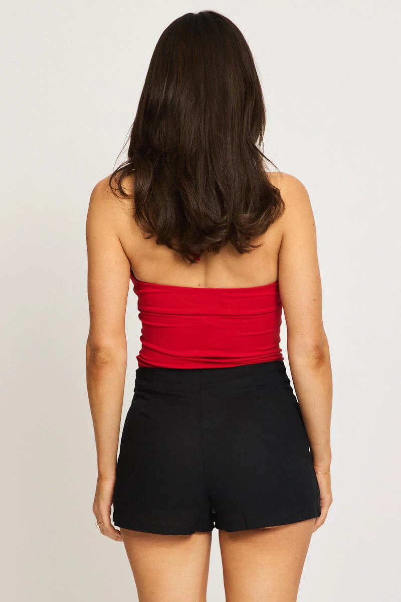 Black Skort High Rise - Image 5