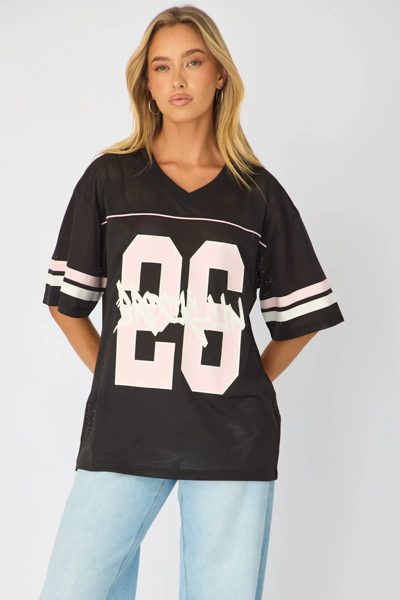 Black Sport Tee Short Sleeve - Image 3