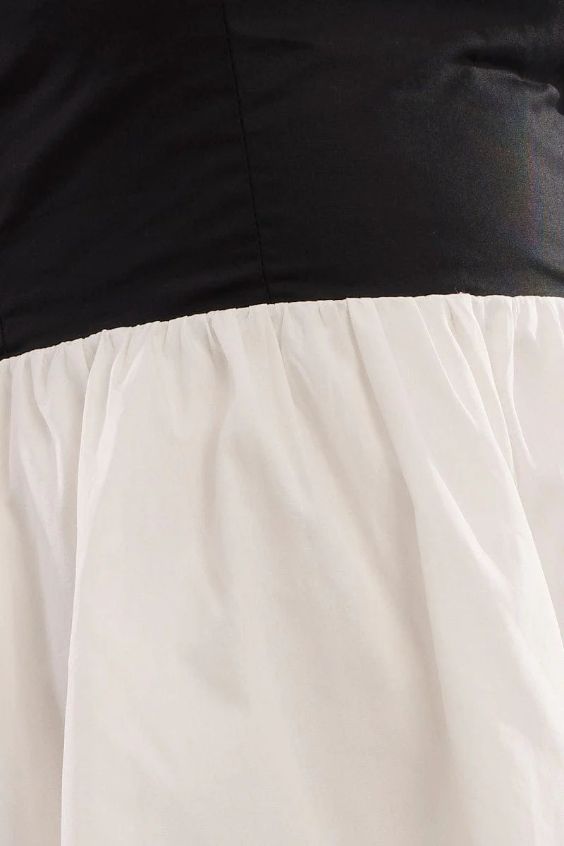 Black Strapless Dress Mini - Image 6