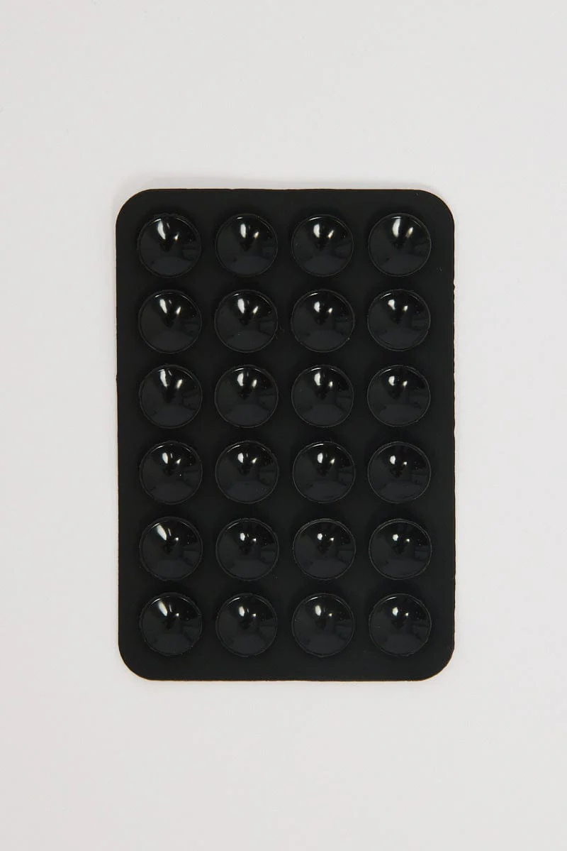 Black Suction Pad Phone Grip