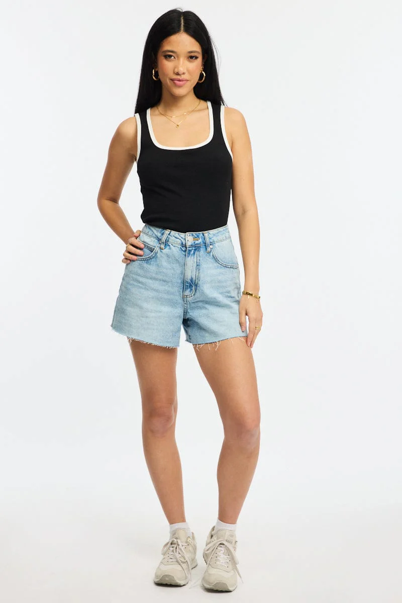 Black Tank Sleeveless - Image 2