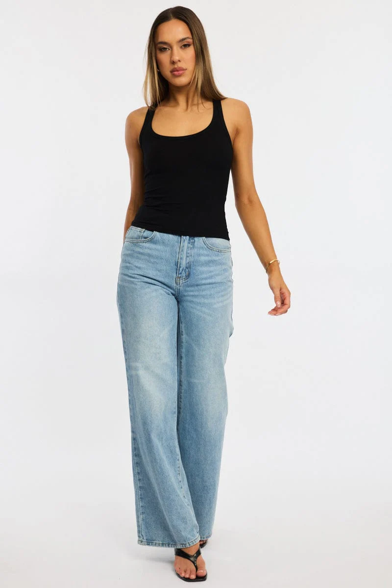 Black Tank Sleeveless - Image 2