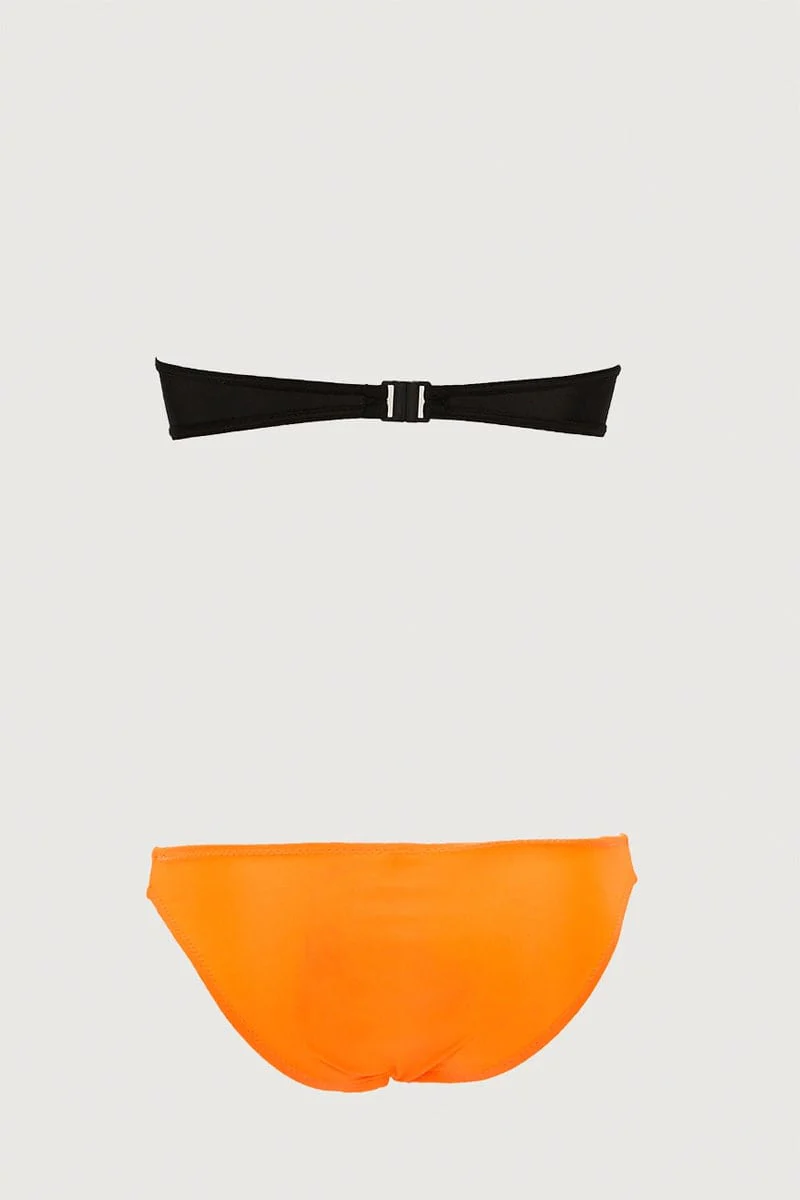 Black Two Piece Bikini - Image 2