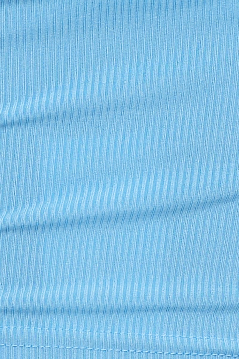 Blue Crop Top Lace - Image 6