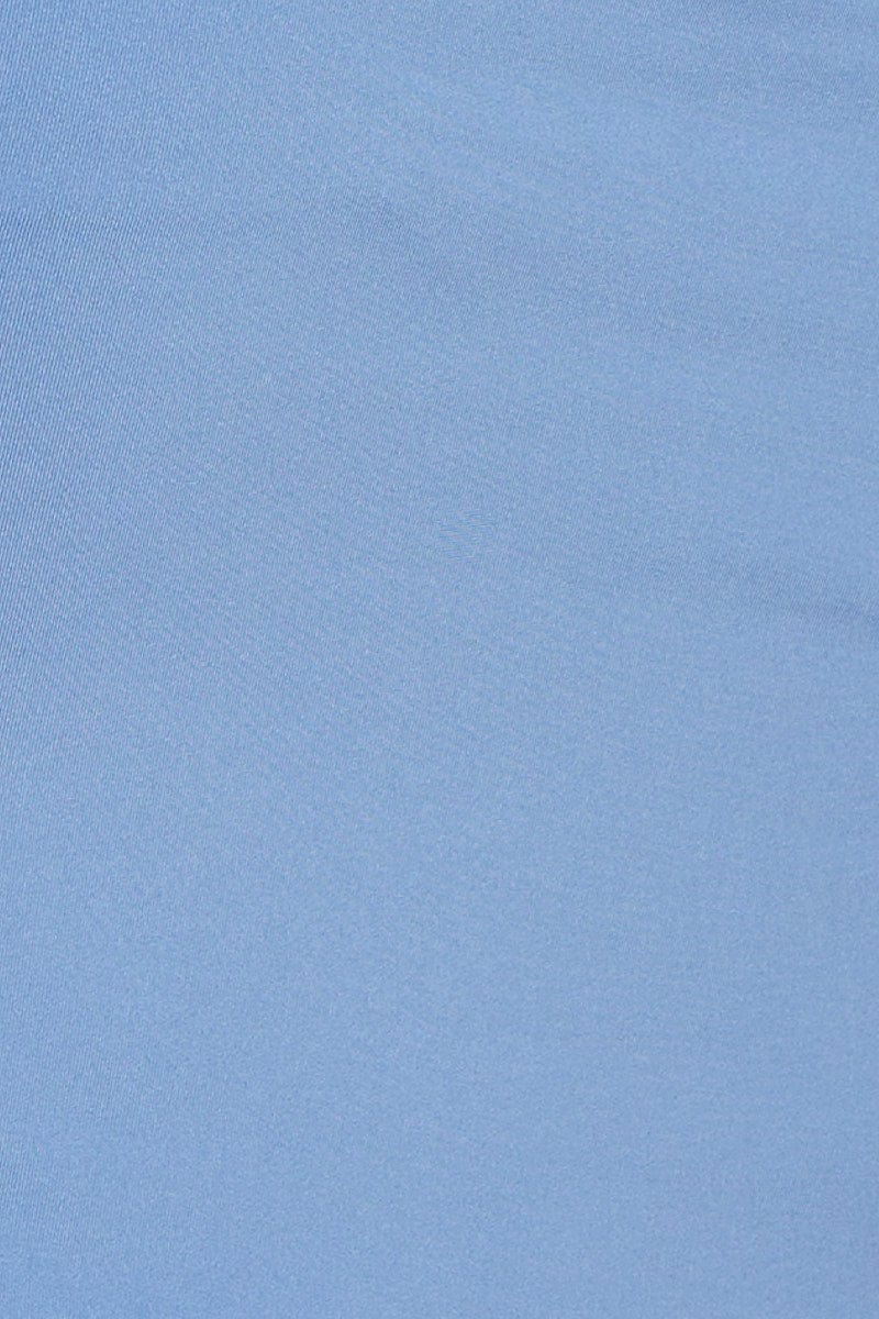 Blue Crop Top Side Drawstring - Image 6