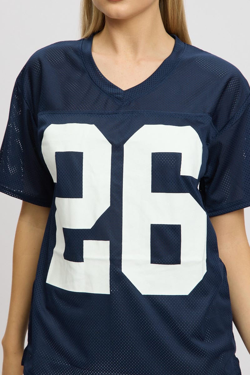 Blue Sport Tee Short Sleeve - Image 6