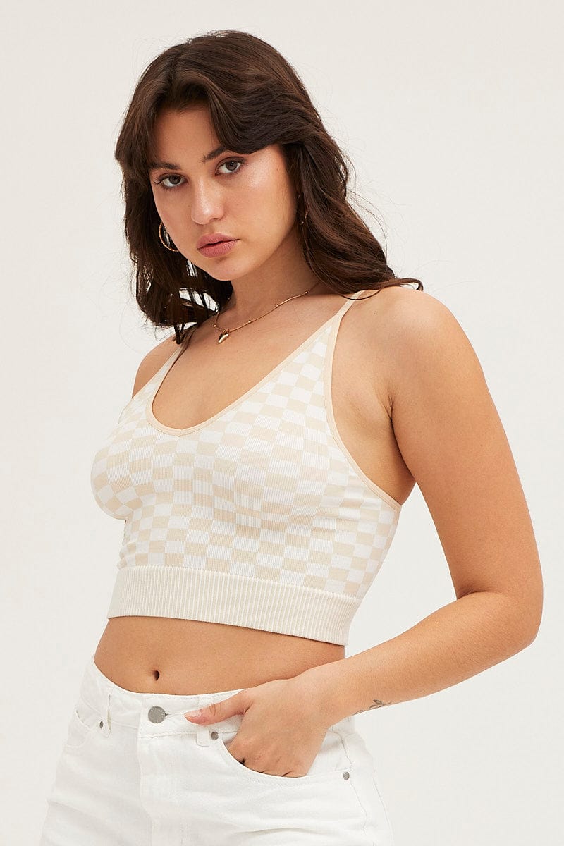 Check Tank Top Seamless - Image 3