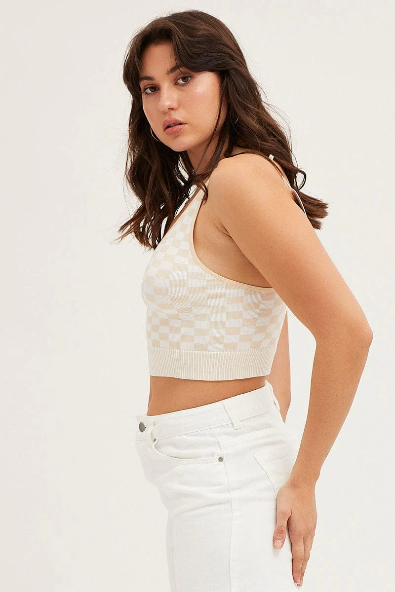 Check Tank Top Seamless - Image 4