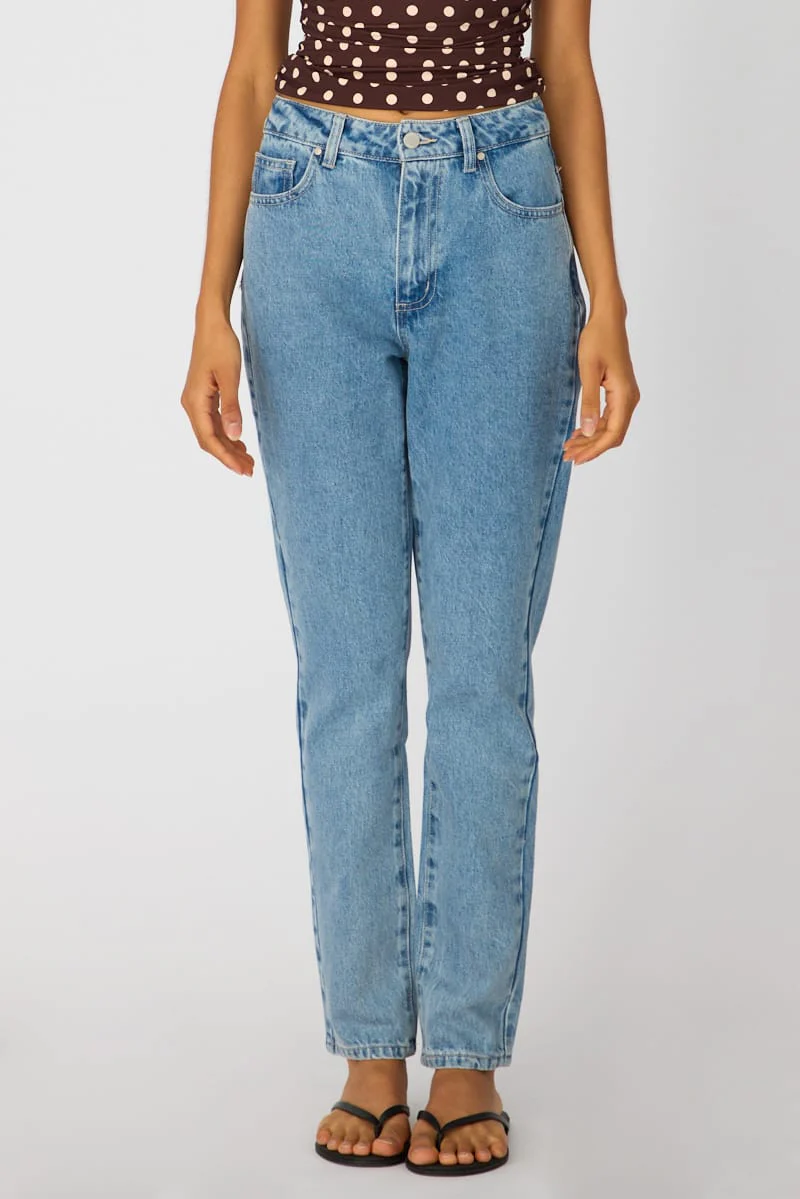 Denim Boyfriend Jean Straight Leg - Image 3