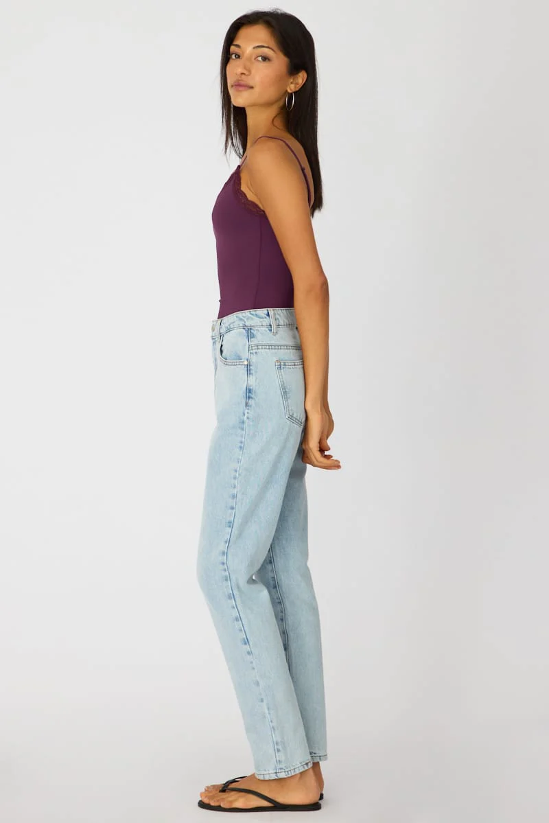 Denim Boyfriend Jean Straight Leg - Image 4