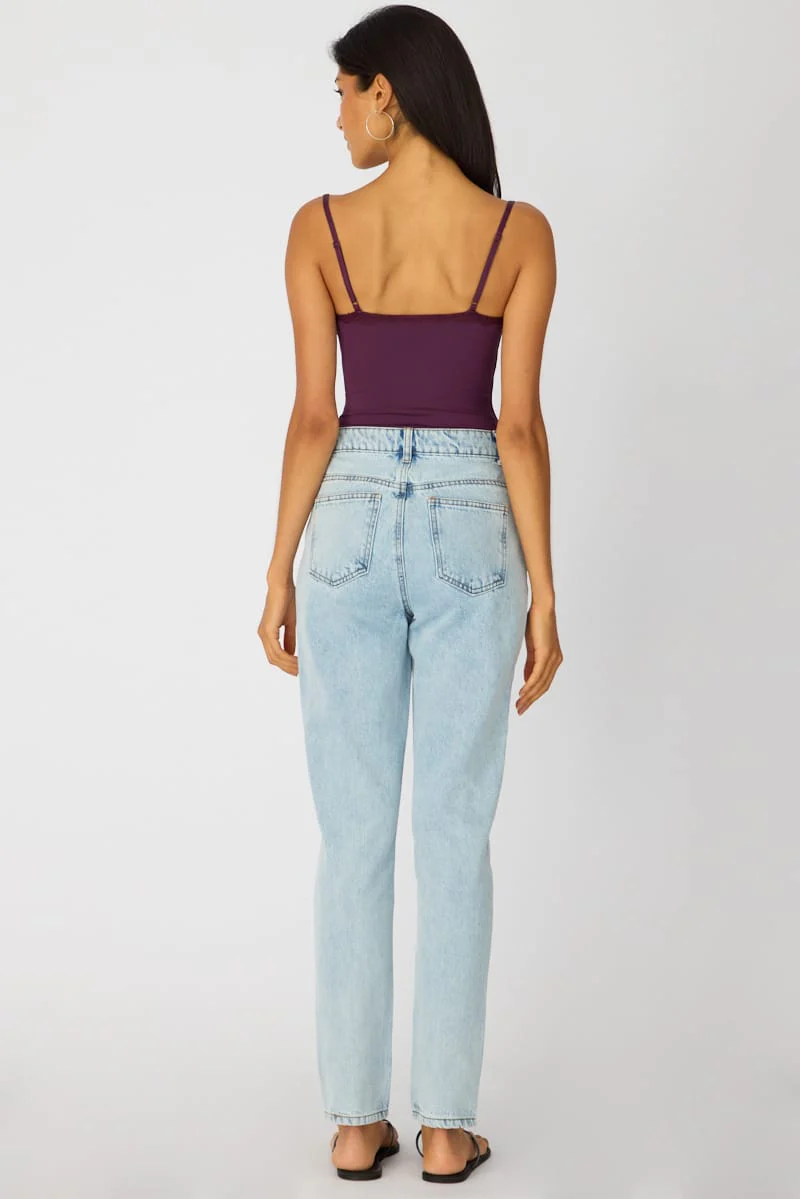 Denim Boyfriend Jean Straight Leg - Image 5