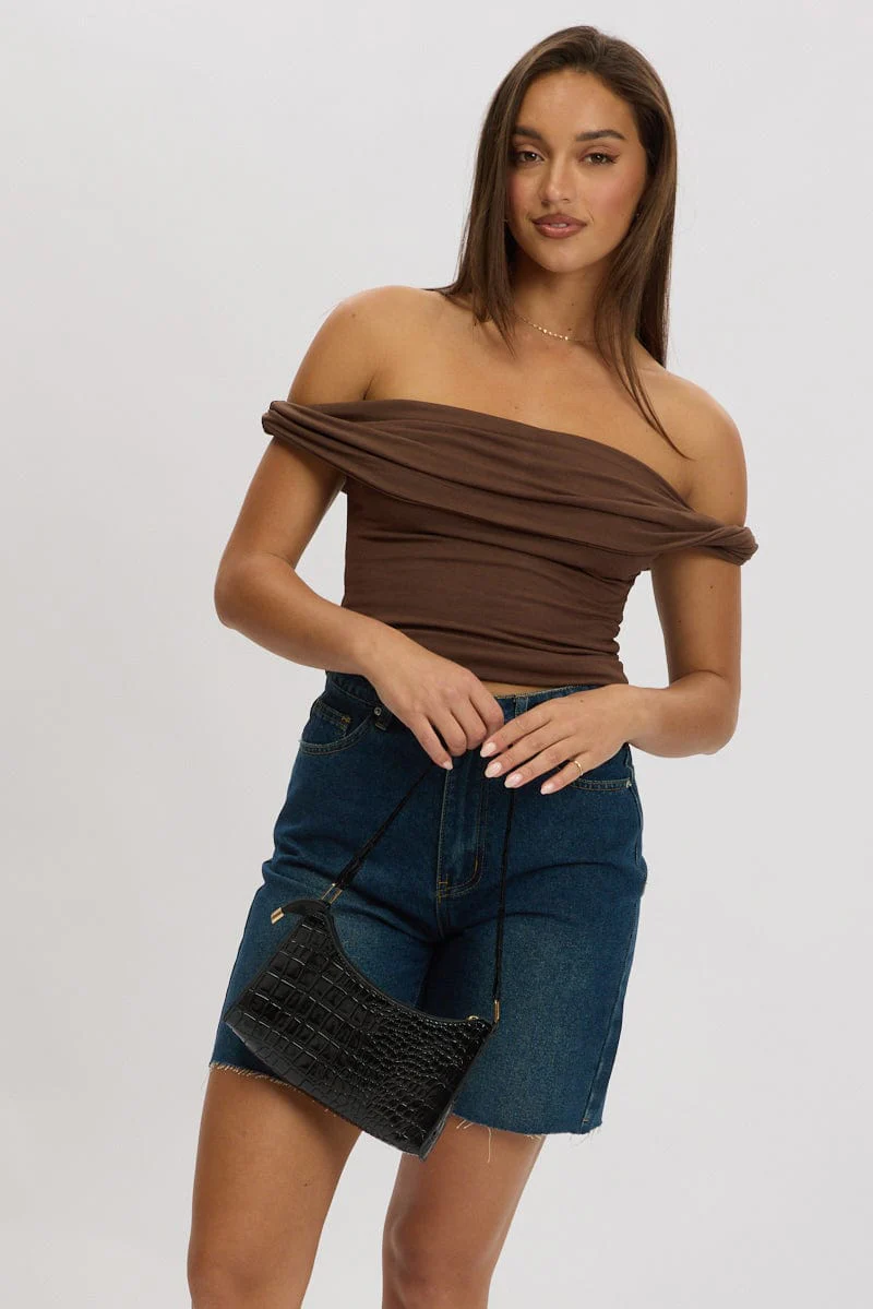 Denim Jorts High Rise - Image 3