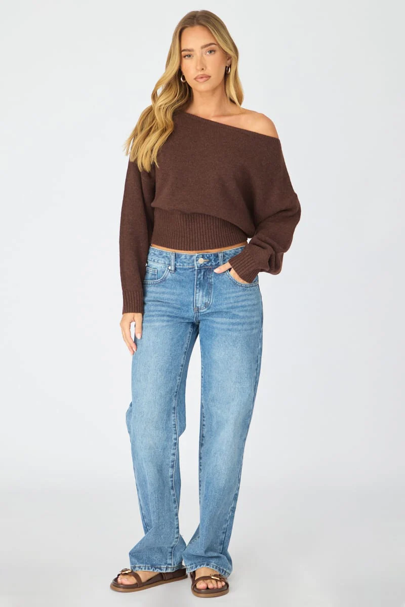 Denim Low Rise Straight Leg Jean - Image 3