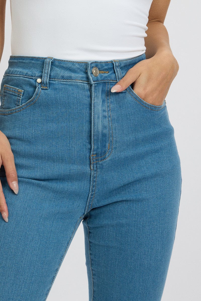 Denim Skinny Jean High Rise - Image 6