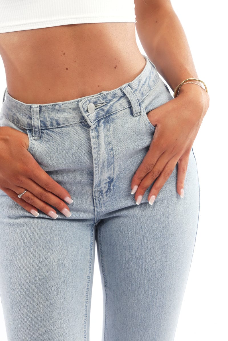 Denim Straight Denim Jeans - Image 5
