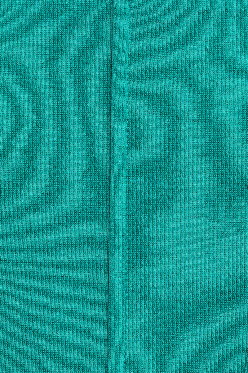Green Corset Crop Top Short Sleeve Square Neck - Image 6