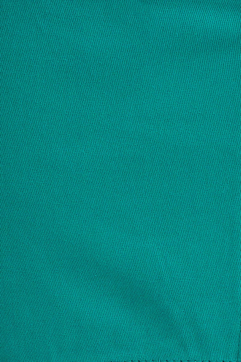 Green Crop Top Short Sleeve - Image 6