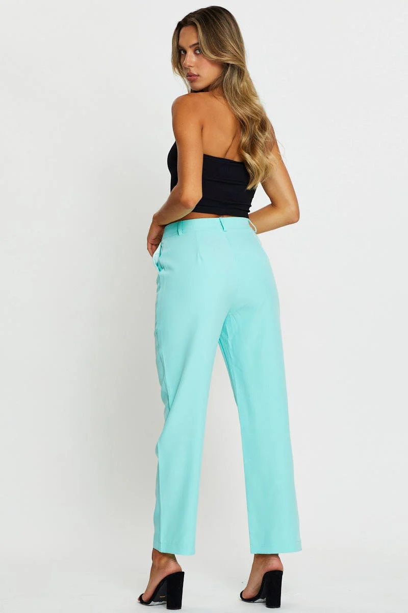 Green Pants Slim Leg - Image 5