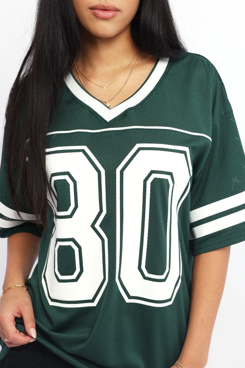 Green Sport Tee Short Sleeve - Image 5