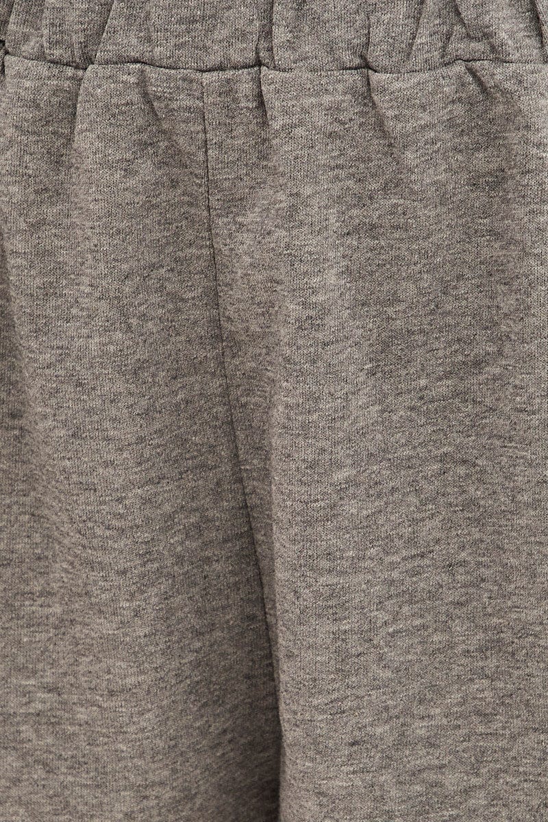 Grey Crop Top Loungewear Set - Image 6