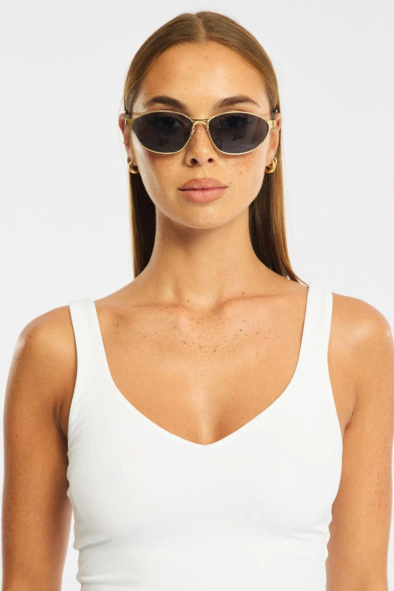 Grey Fashion Sunglasses