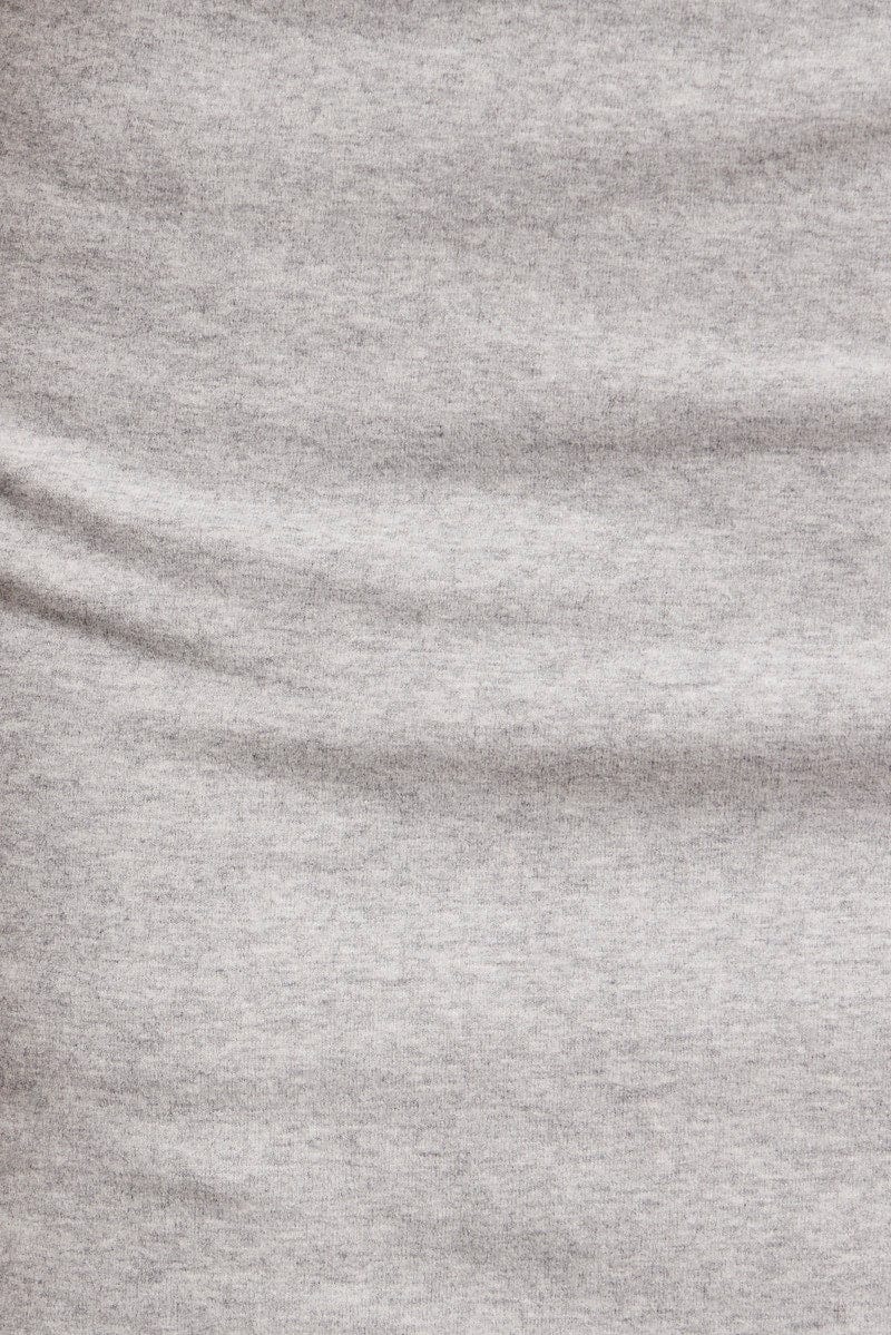 Grey Mini Skort Skirt - Image 6