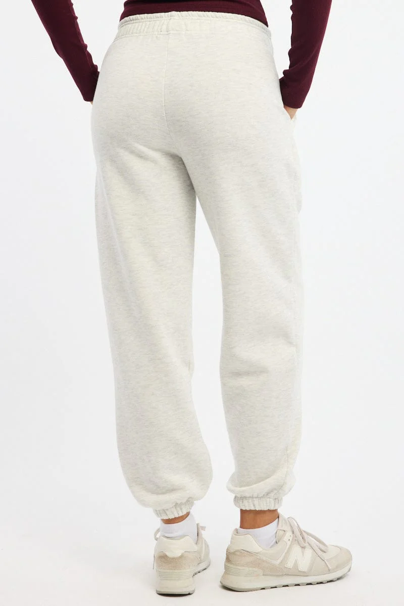 Grey Track Pants Jogger - Image 4