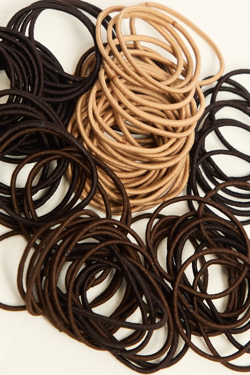 Multi 100 Pack Hair Ties