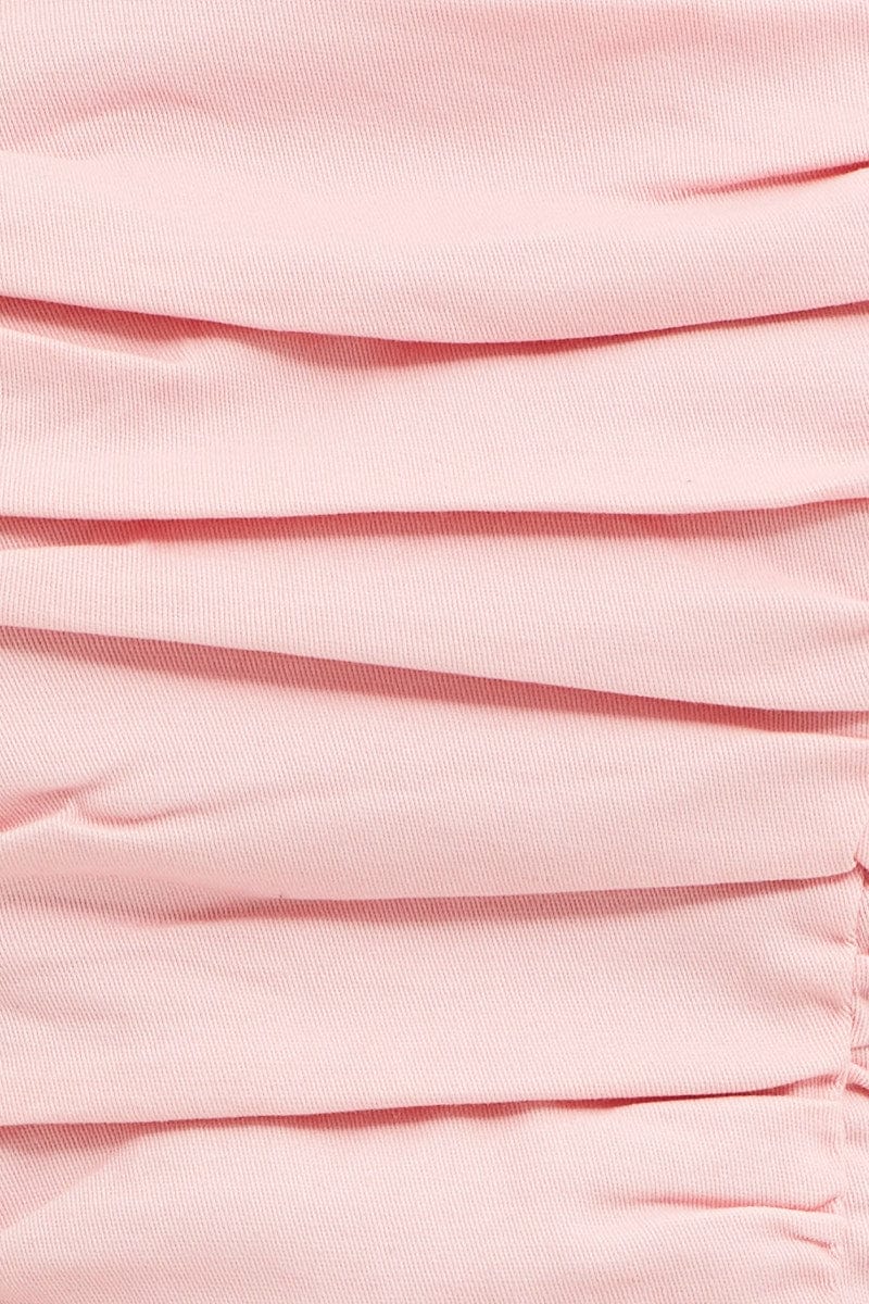 Pink Crop Top Short Sleeve - Image 7