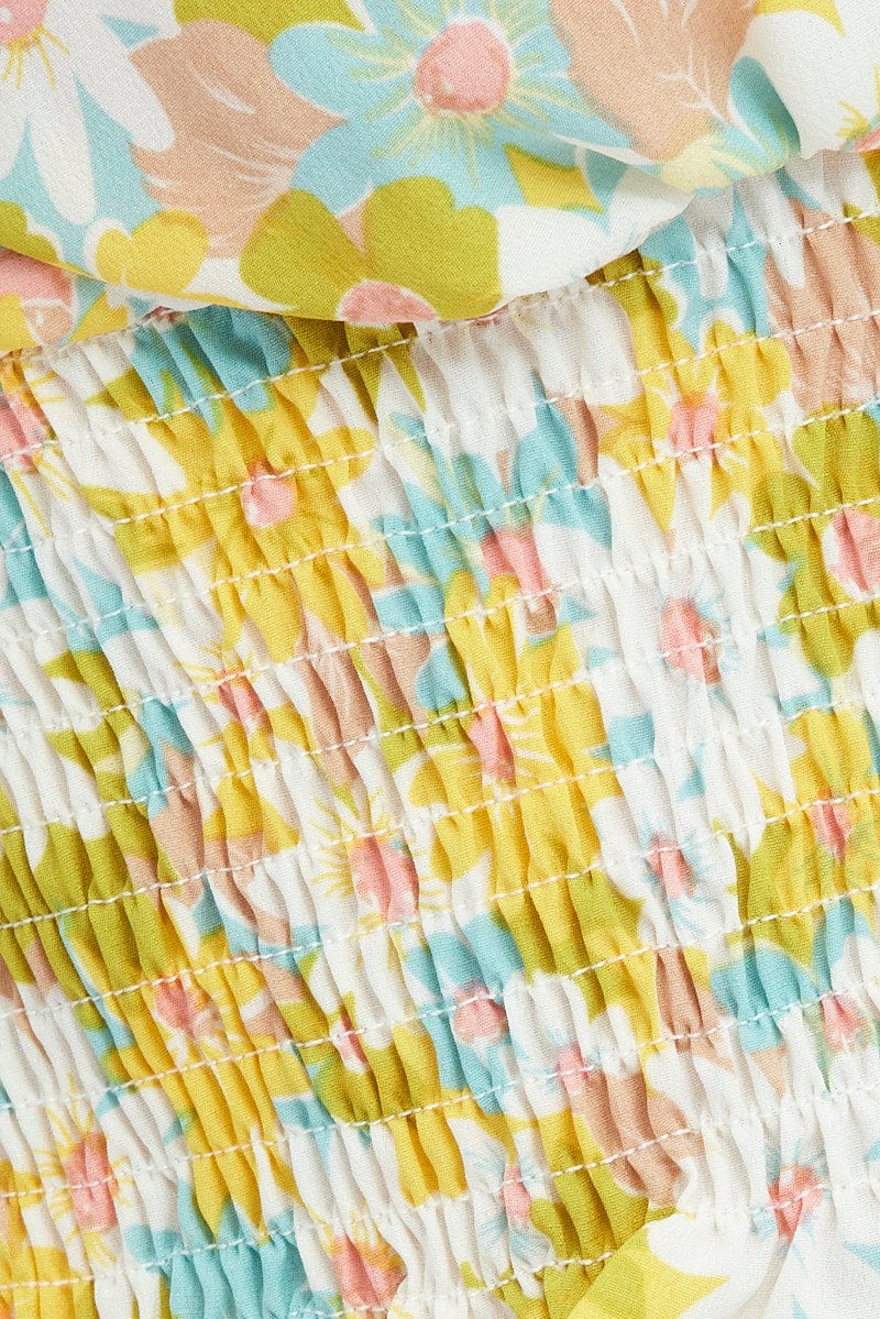 Print Crop Top Short Sleeve - Image 6