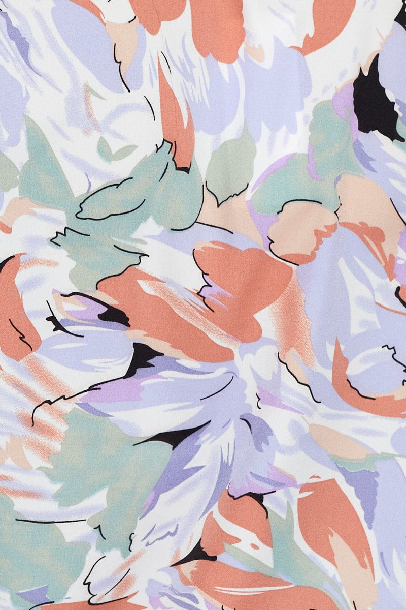 Print Crop Top Sleeveless Halter - Image 6