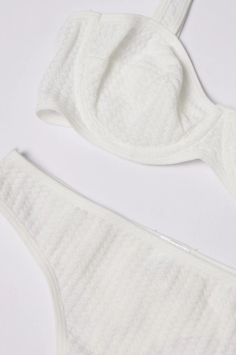 White Lingerie Set - Image 2